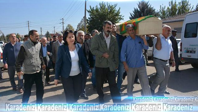 HDP'li vekil PKK'lı teröristin cenazesine katıldı