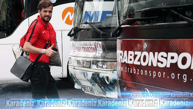 Trabzonspor Çorum'a gitti 