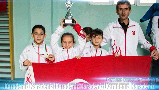 Canik Belediyespor'un sporcuları gururlandırdı