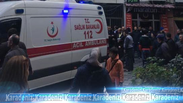 Trabzon'da silahla yaralama 
