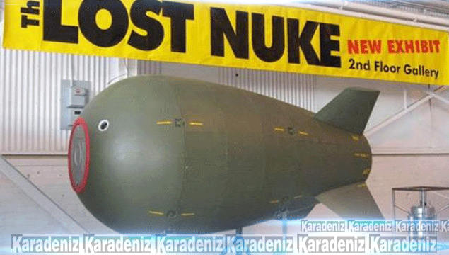 Dalışta nükleer bomba buldu!