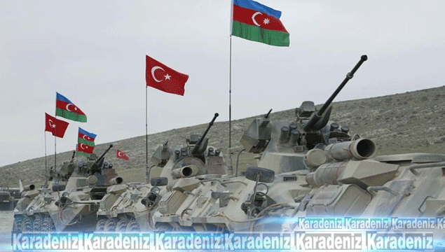 Azerbaycan ordusundan dev tatbikat