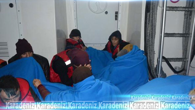 Didim'de 14 mülteci yakalandı