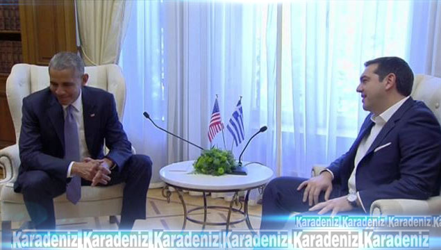 Obama, Çipras ile görüştü