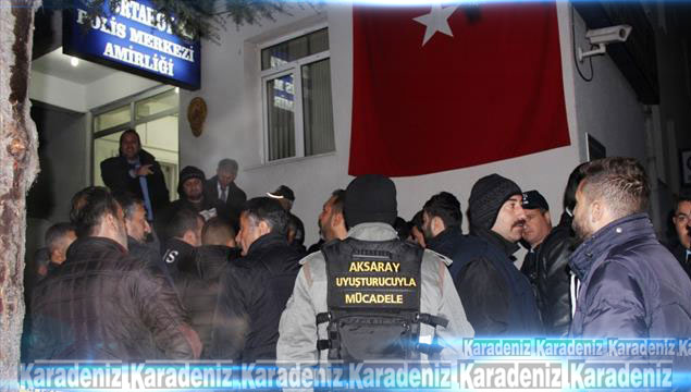 Aksaray’da huzur operasyonu: 15 gözaltı