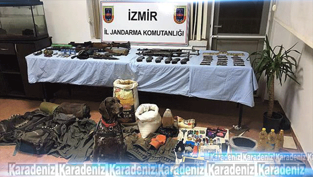 PKK'ya ait depo ve sığınaklar bulundu