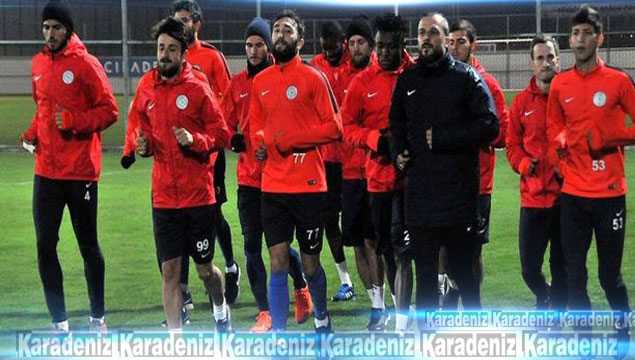 Rizespor'da F.Bahçe maçı hazırlıkları başladı