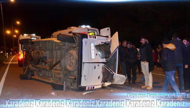 Samsun'da kaza: 11 yaralı