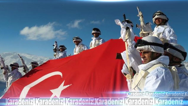 Eksi 22 derecede PKK'yla mücadele