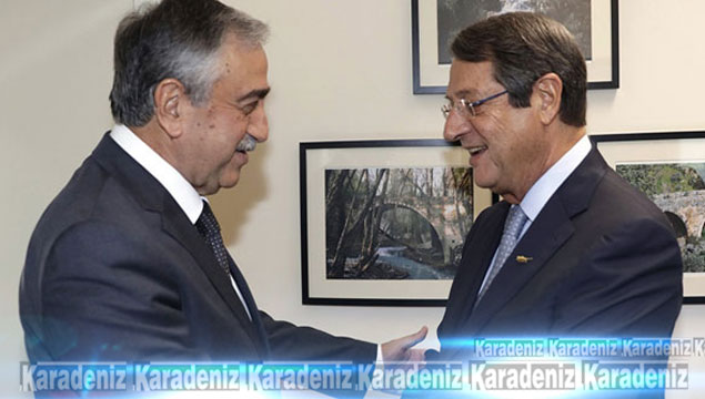 Kıbrıslı liderler yeniden bir arada