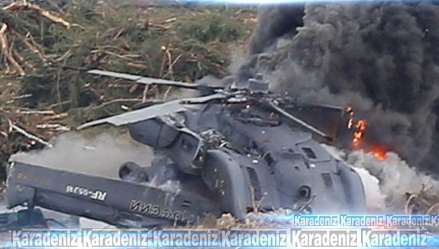 Irak'ta askeri helikopter düştü