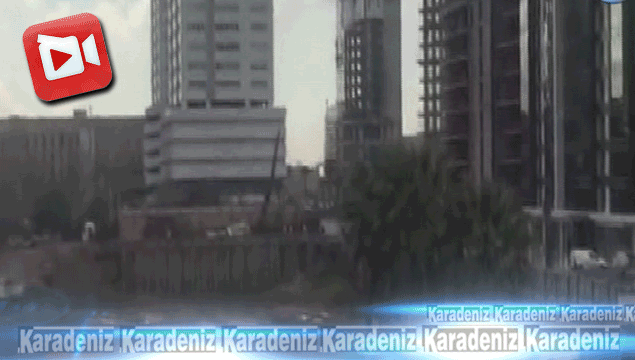 İzmir'deki patlamadan ilk görüntüler...