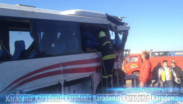 Rize'de feci kaza:  1 Ölü 7 yaralı!