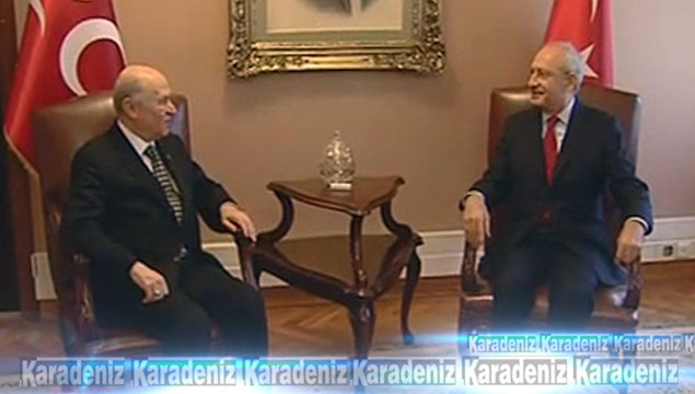 Kılıçdaroğlu-Bahçeli görüşmesi başladı