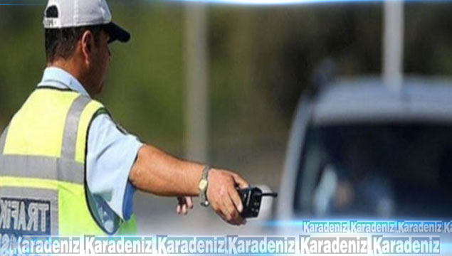 Trabzon'da sürücülere ceza yağdı