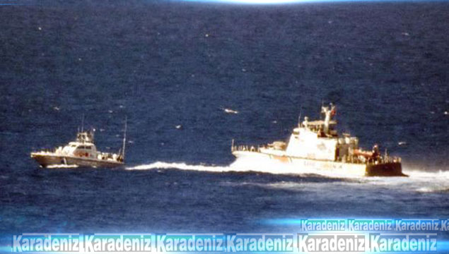 Türk botunu gören Yunan askerleri kaçtılar