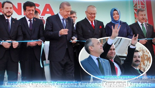 Cumhurbaşkanı Erdoğan'ın mitinginde bir ilk!