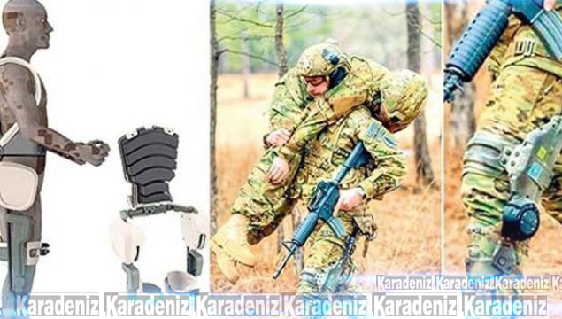 Türk askeri için mekanik iskelet!