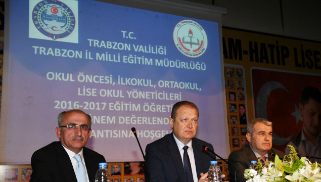 Trabzon'da eğitim değerlendirme toplantısı
