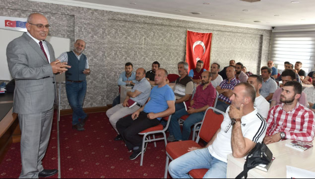 Trabzon’da dolmuş şoförler için eğitim!