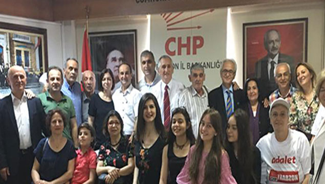Trabzon CHP'de bayramlaşma
