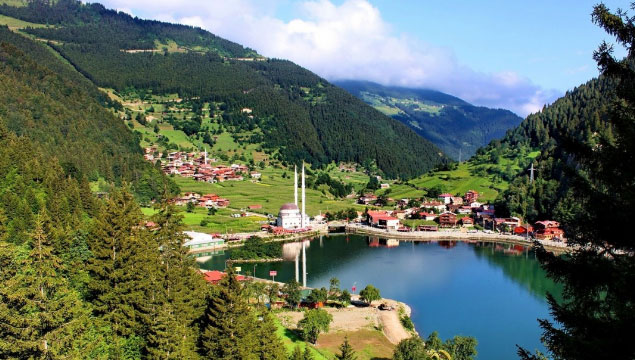 Tatilciler Trabzon'da orayı tercih etti 