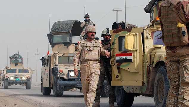 Irak ordusu Kerkük Valiliğini...