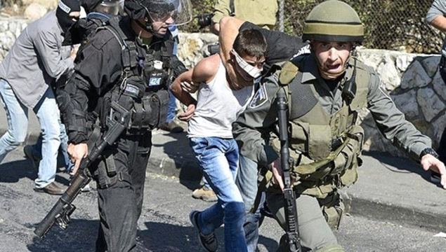 12 Filistinliyi gözaltına aldı!