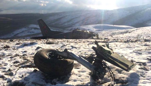 Isparta'da CASA tipi askeri uçak düştü: 3 şehit