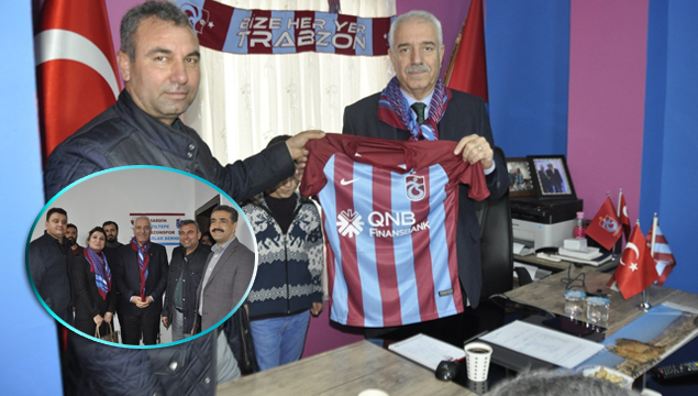 Eri, Trabzonspor Taraftarlar Derneğini ziyaret ett