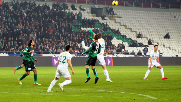 Gol düellosu Bursaspor'un