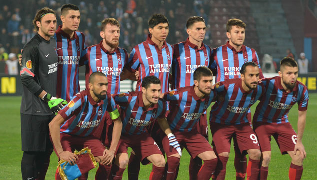 Trabzonspor sahaya 15 oyuncuyla çıktı