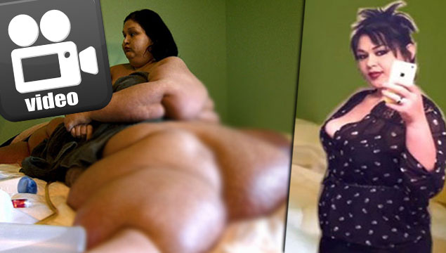 Yarım tonluk kadın 362 kilo verdi!