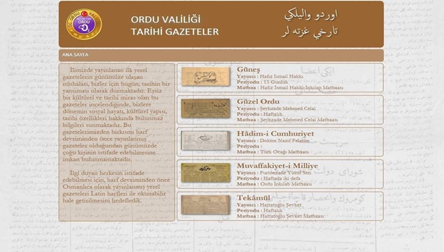 Osmanlıca gazeteler gün yüzüne çıktı 