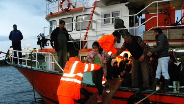 119 kaçak göçmen operasyonla yakalandı