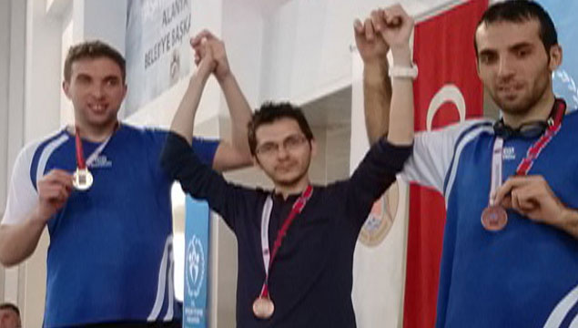 Antalya'da 2 altın madalya 