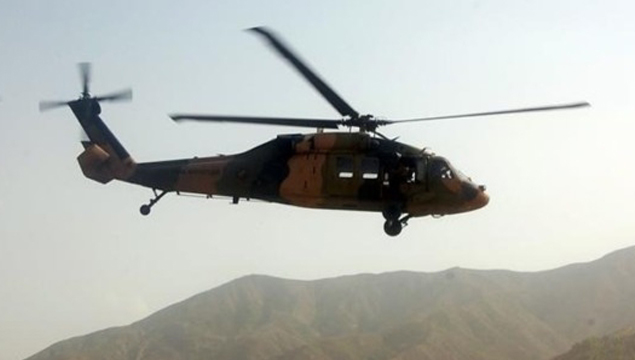 Hasta taşıyan askeri helikopter düştü: 7 ölü