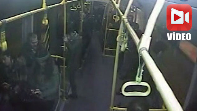 İETT otobüsünde bıçaklı saldırı!