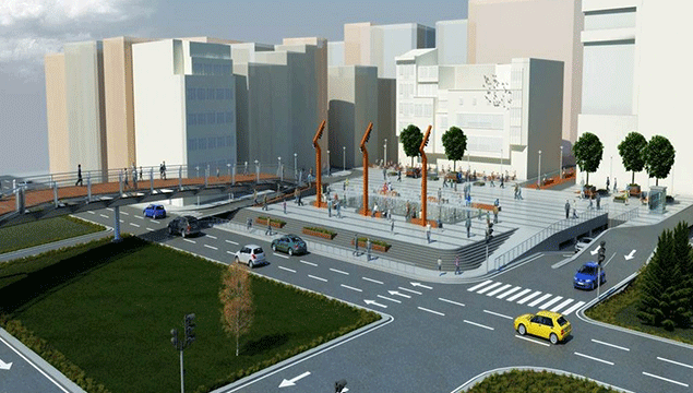 Yeni Cumhuriyet Meydanı projesi