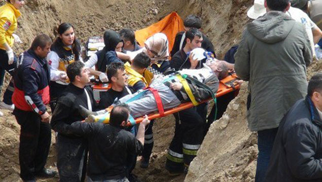 Çankırı'da göçük: 2 işçi öldü