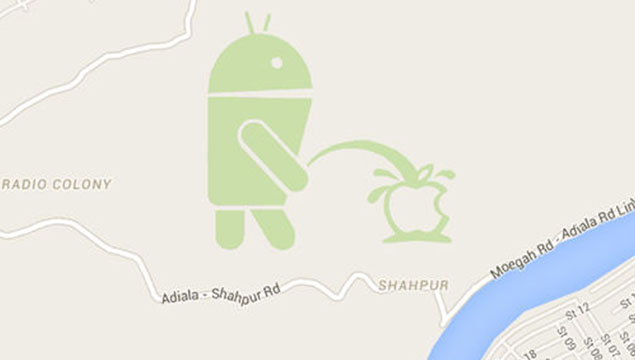 Google Maps'te şaşırtan görüntü!