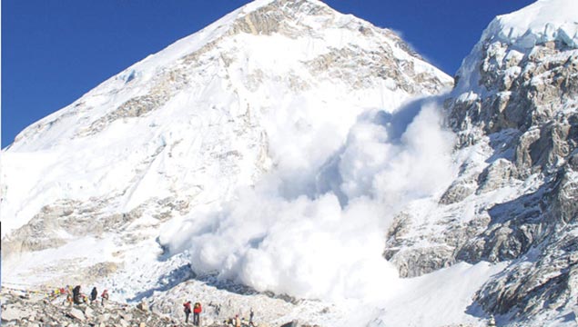 Everest Dağı'nda Çığ felaketi
