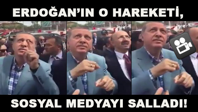 Erdoğan'ın çok paylaşılan "çay hareketi!"