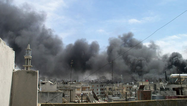 Suriye'de  patlama