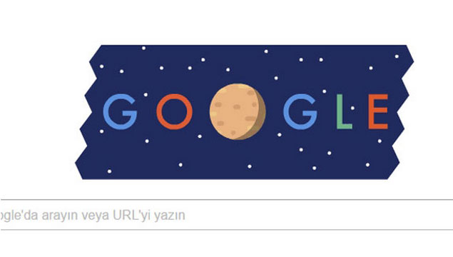 Google Plüton'u doodle yaptı
