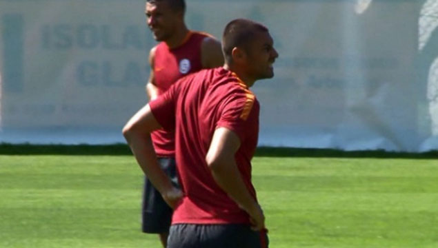 Galatasaray'da olaylı antrenman