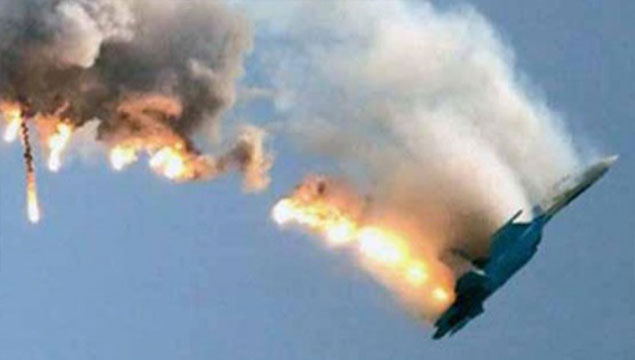 Suriye savaş uçağı düştü