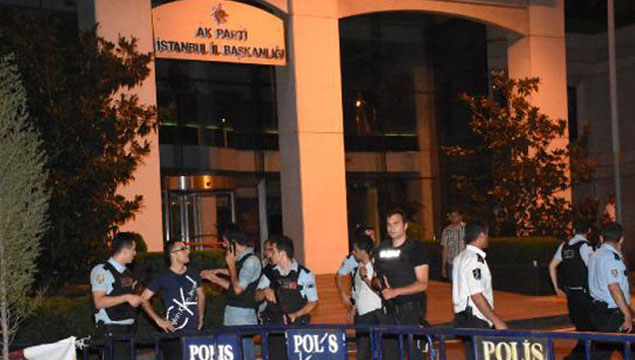 İstanbul İl Başkanlığı binasına ateş açıldı
