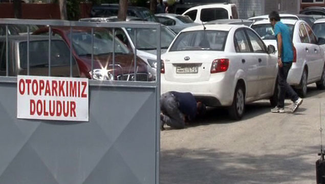 Adana'da bomba yüklü araç paniği