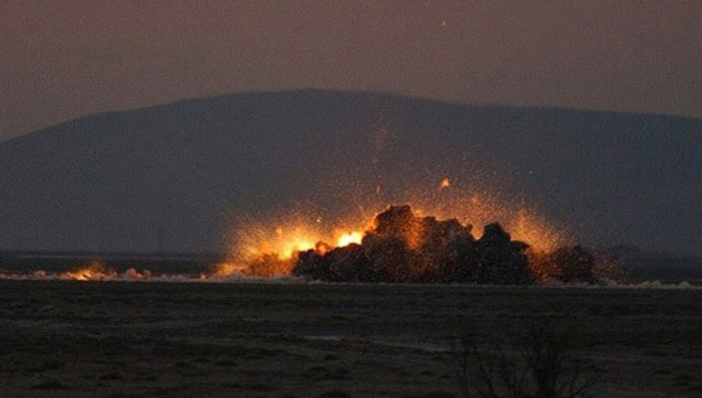 Diyarbakır'da patlama 1 ölü